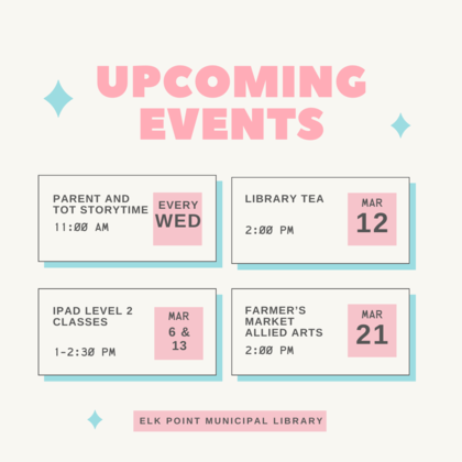 Upcoming March Events